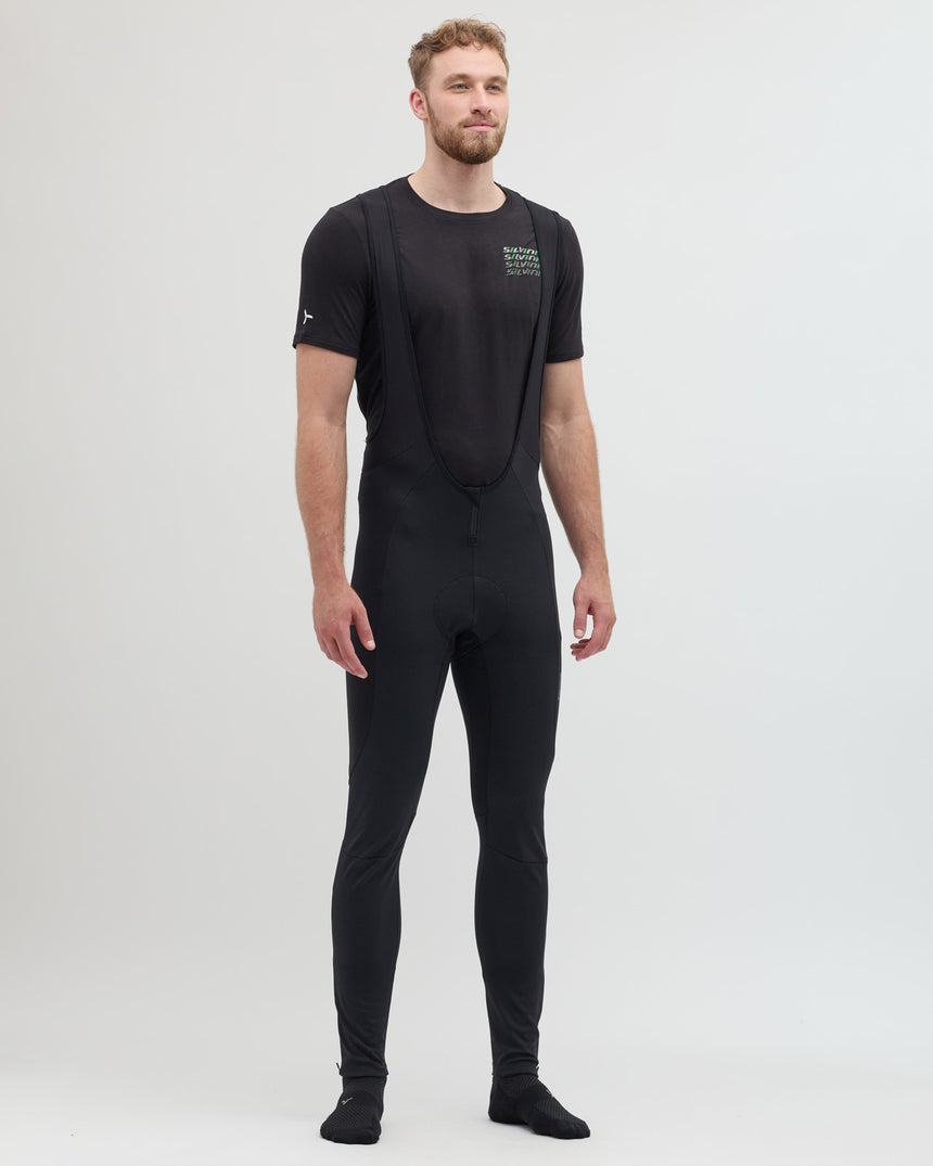 Silvini men's bib tights MP1734 Maletto Pad